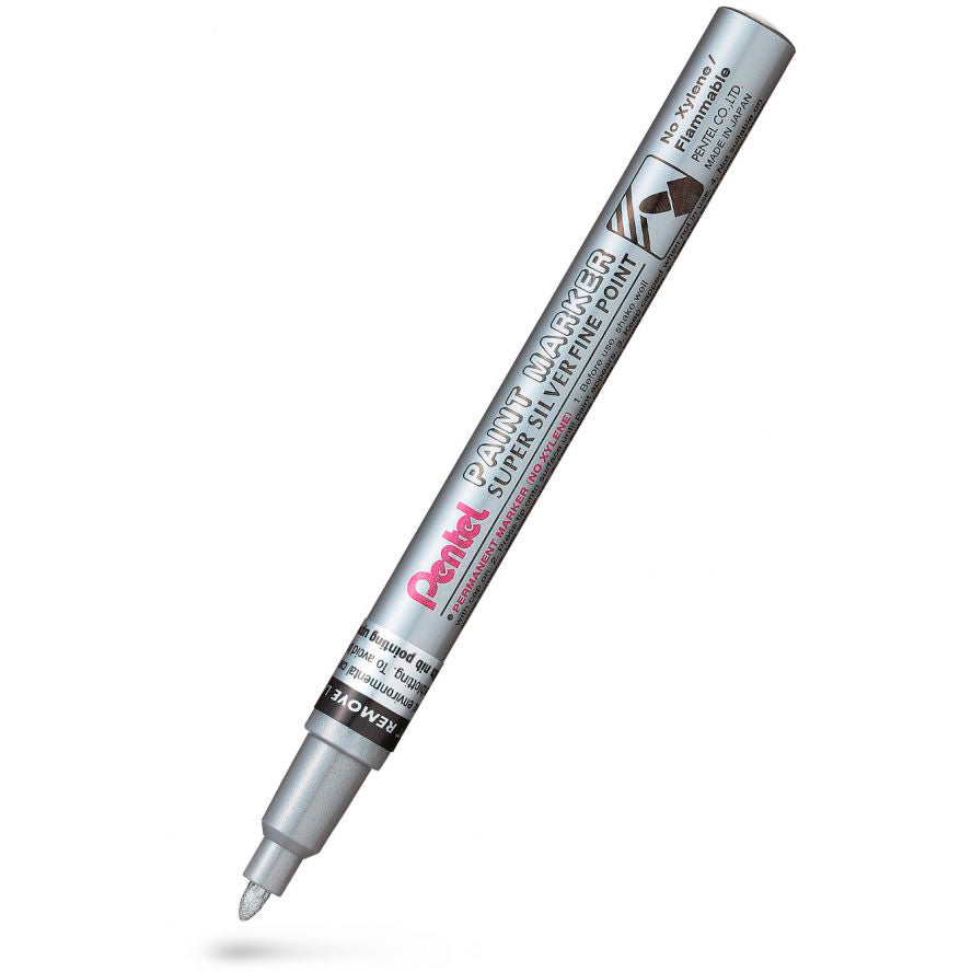 Pentel MSP10 permanent paintmarker 1,4mm sølv