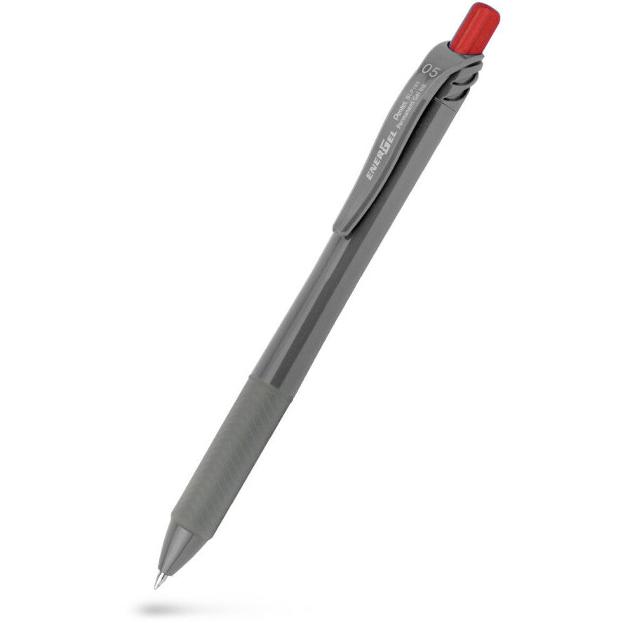 Pentel Energel BLP105 rollerpen 0,25mm rød
