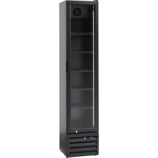 Scancool displaykøler 144L sort