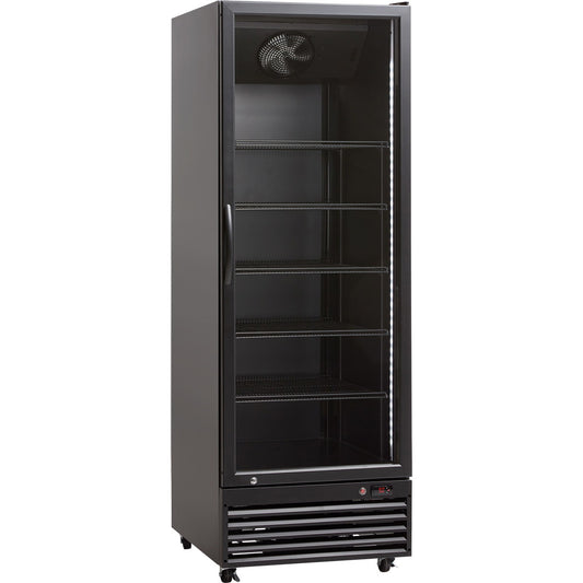 Scancool displaykøler 498L sort