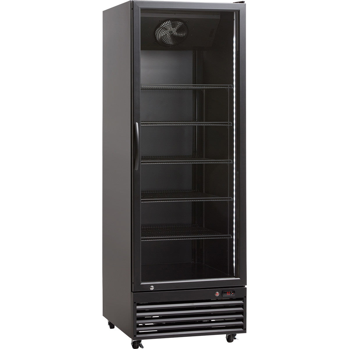 Scancool displaykøler 498L sort