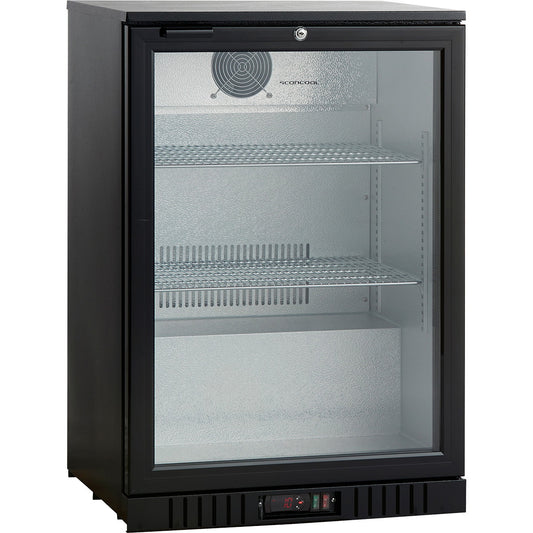 Scancool barkøleskab 105L sort