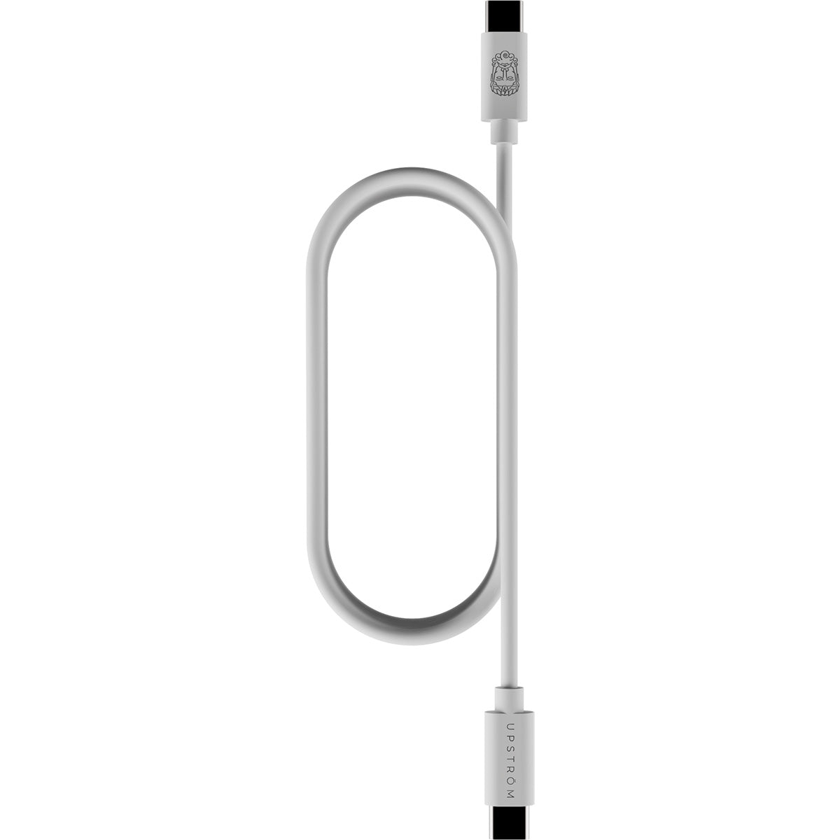 Upström USB-C/USB-C kabel 1,2m hvid 100W