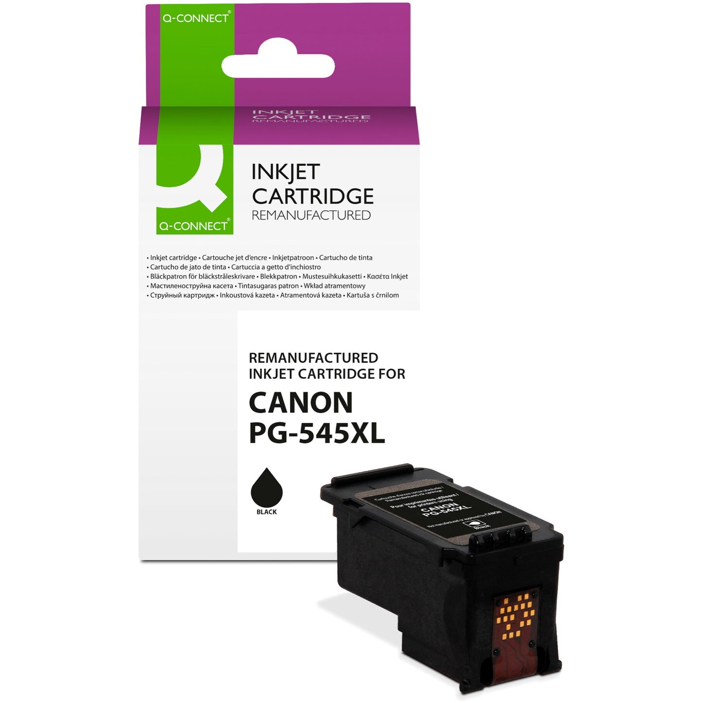 Q-connect PG-545XL blækpatron sort 400ark