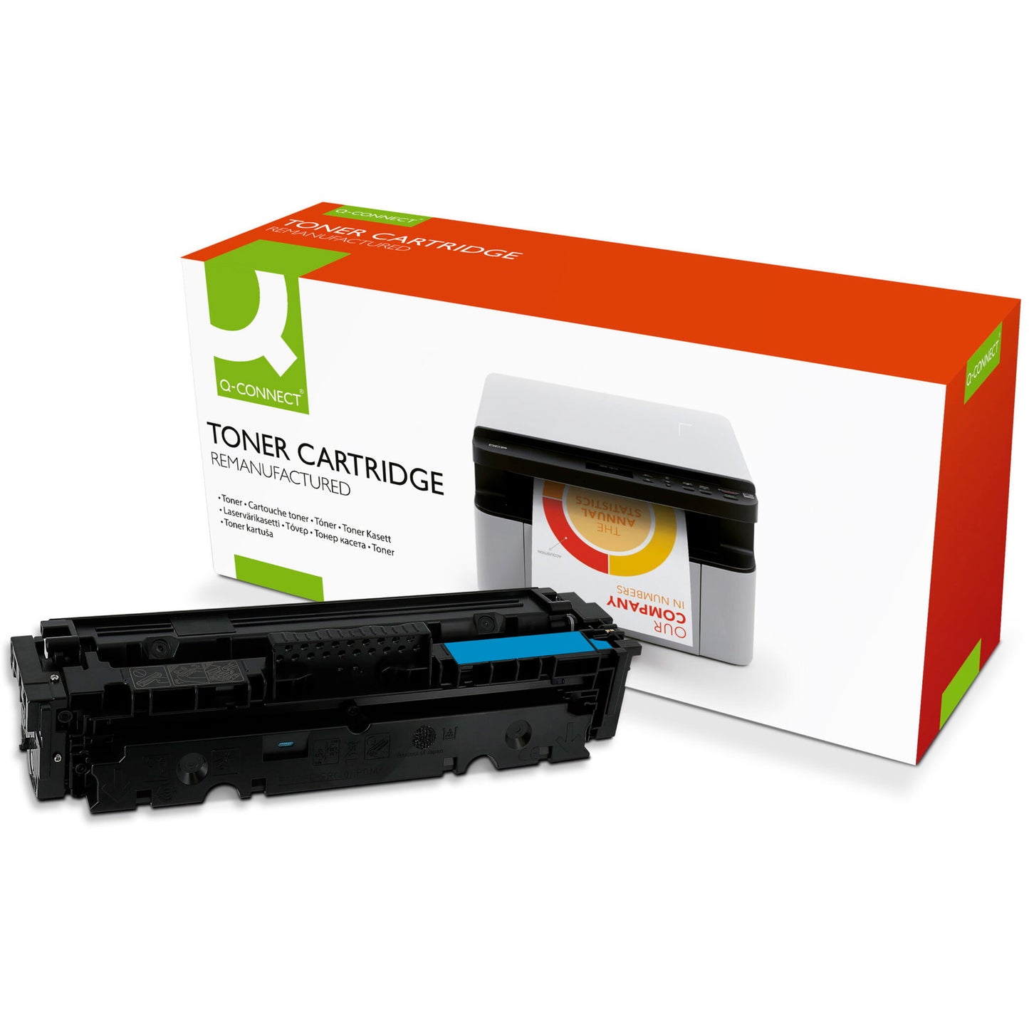 Q-connect 415X toner cyan 6000ark