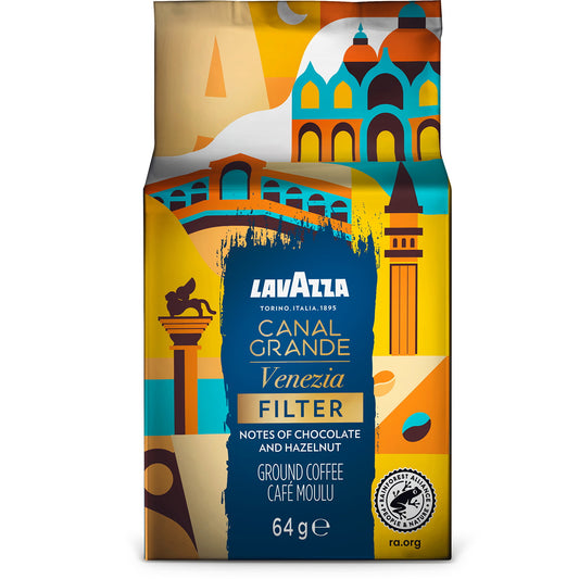 ☕ Lavazza Canal Grande Formalet Kaffe 64g – 30 stk