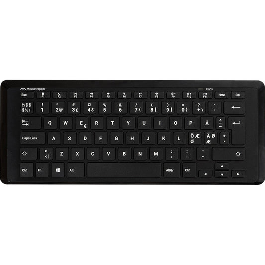Mousetrapper Type Mini trådløstastatur sort