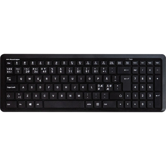 Mousetrapper trådløstastatur Type Midi sort