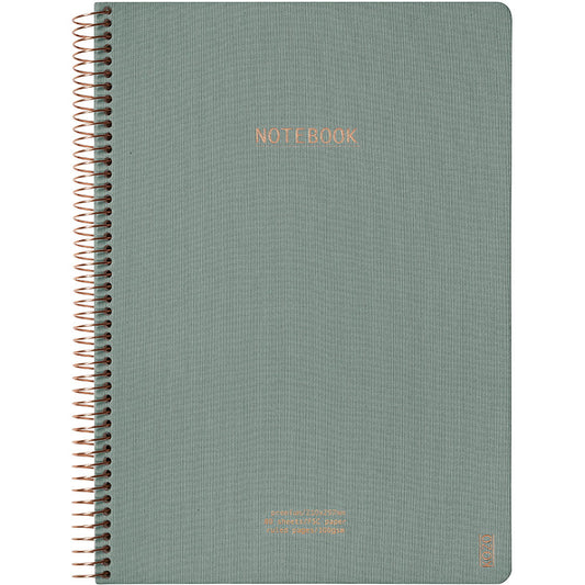 KOZO Premium notesbog A4 80ark grøn