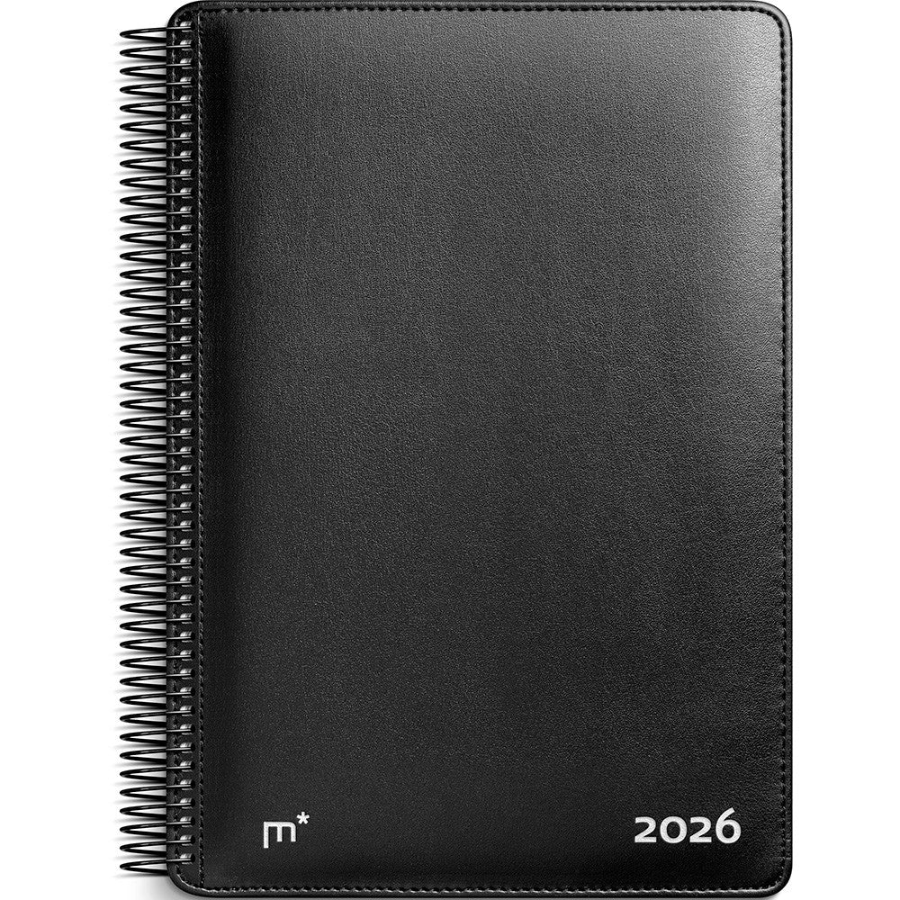 Mayland 2026 26194500 ugekalender 25x17,5cm sort