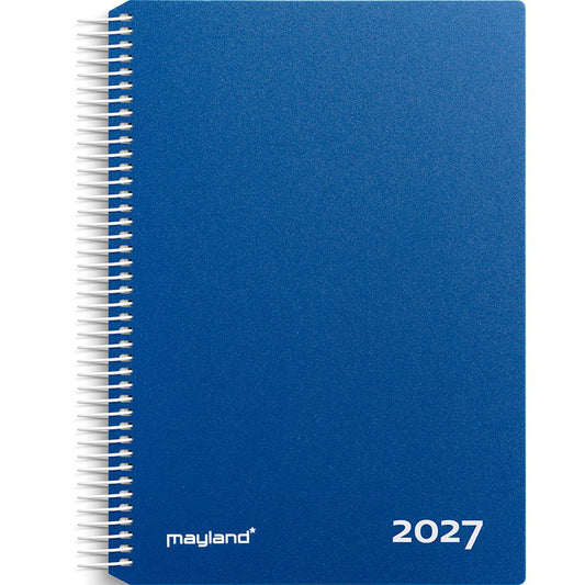 Mayland 2027 27218020 timekalender 24,2x18,5cm blå