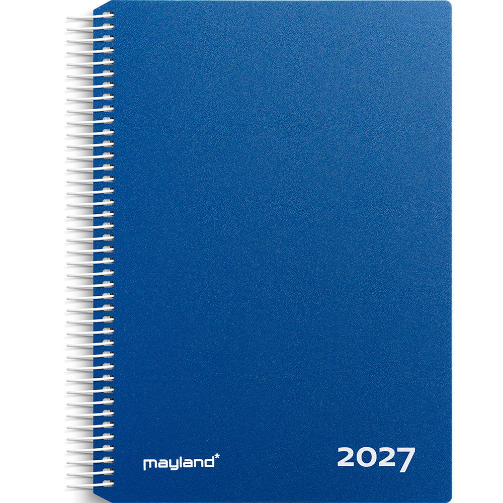 Mayland 2027 27218020 timekalender 24,2x18,5cm blå