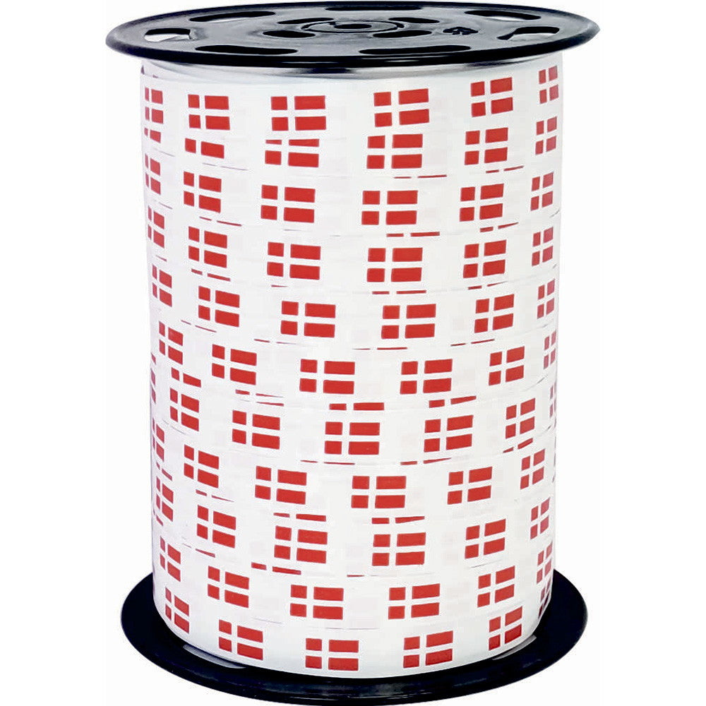 Gavebånd Dannebrog flag 225mx10mm
