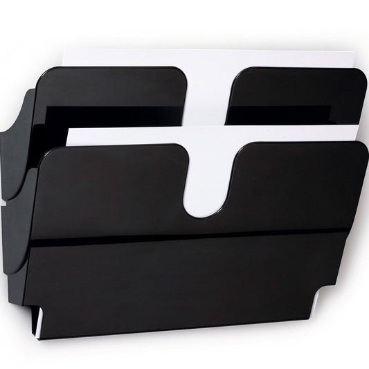 Durable Flexiplus brochureholder A4 tværformat sort
