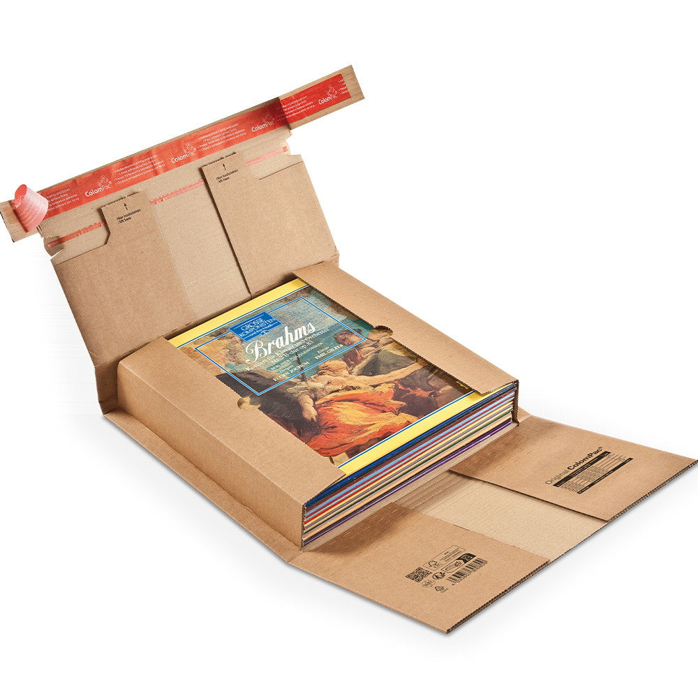 ColomPac Bogemballage 320x320x60mm brun