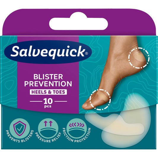 Salvequick vabelplaster til hæl og tæer