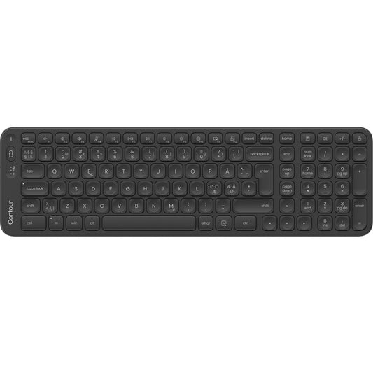 Contour Balance mid-size trådløs tastatur