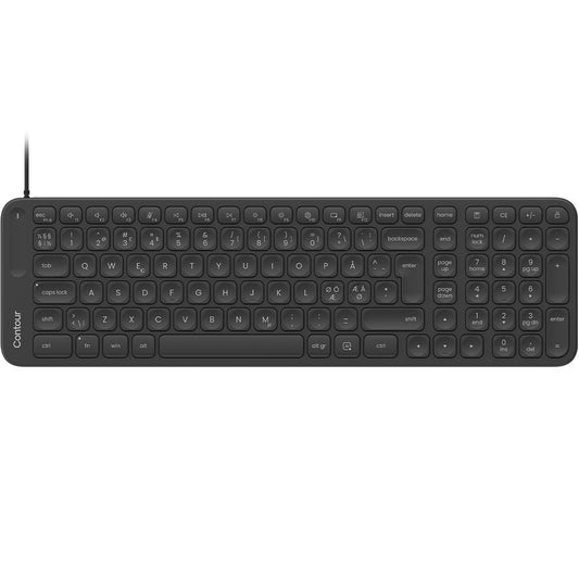 Contour Balance mid-size kablet tastatur
