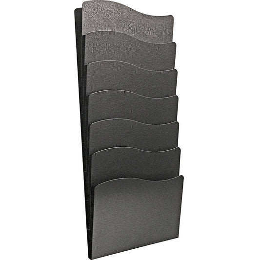 Twinco Twin brochureholder A4 7rum sort
