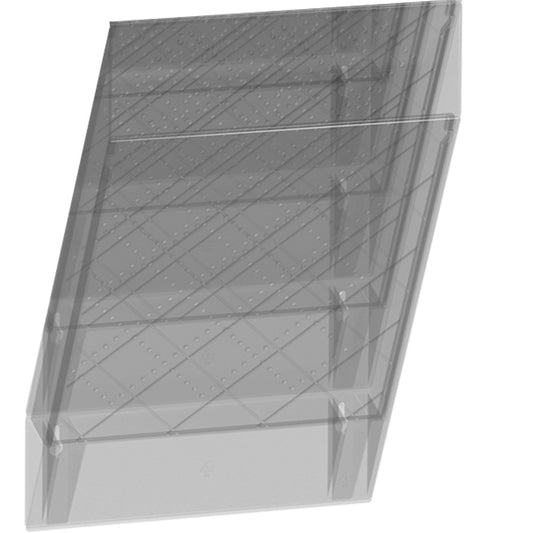 Twinco Twin Flexibel brochureholder A4 1rum vertikal transparent