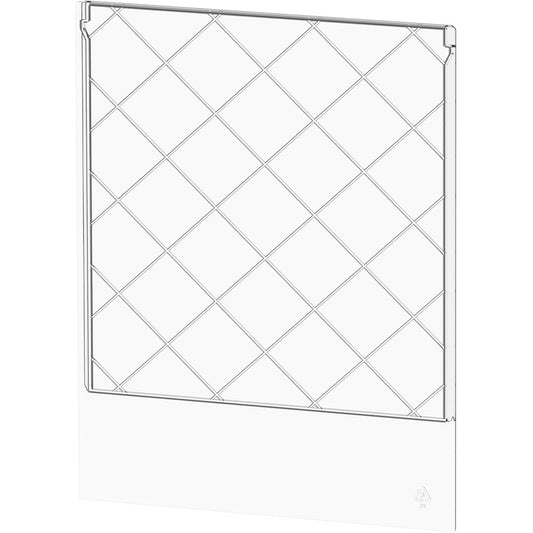 Twinco Twin Flexibel frontplade til brochureholder transparent