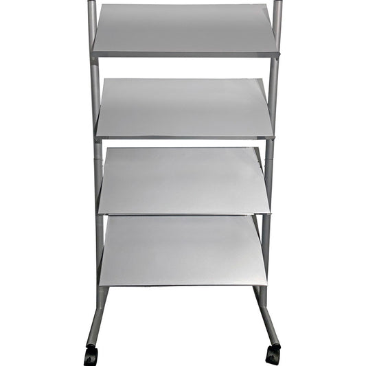 Twinco Twin brochure display 16xA4 sølv