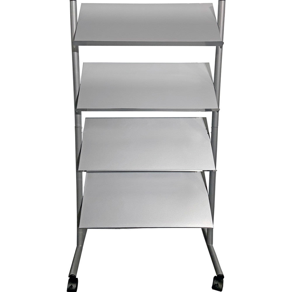 Twinco Twin brochure display 16xA4 sølv