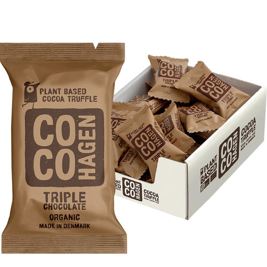 🍫 Cocohagen Triple Dadelbar – 25 stk. sprød chokoladesnack