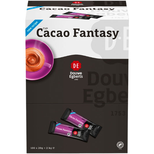 ☕ D.E Cacao Fantasy Kakaopulver 14% – 100 breve á 20g