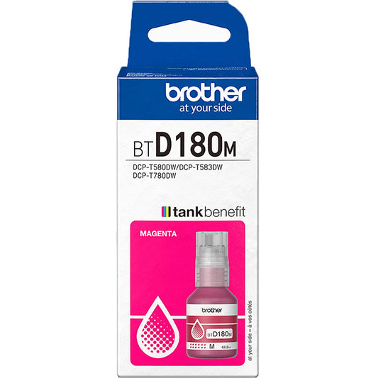 Brother BTD180M Magenta blækflaske 5000ark