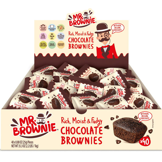 🍫 Mr. Brownie Chokobrownie Displaybox 40 stk