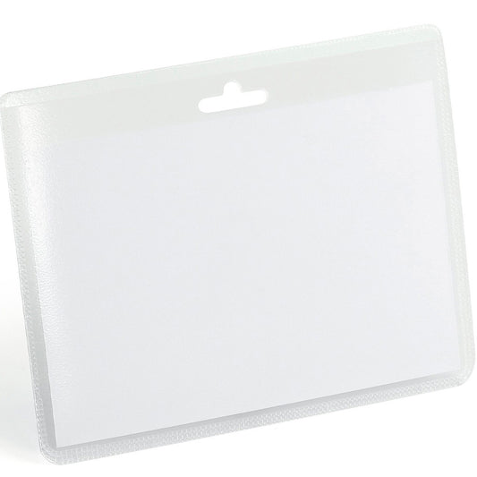 Durable navneskilt m/eurohul transparent 60x90mm