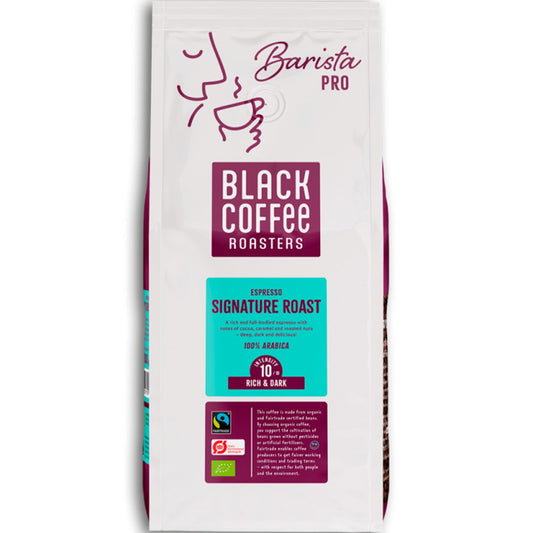 ☕ Black Coffee PRO Signature Roast Espressobønner 1kg