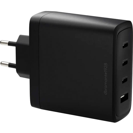 Dbramante1928 RE-Charge IT vægoplader 3xUSB-C 140W + 1xUSB-A sort