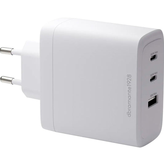 Dbramante1928  Re-Charge IT EU-vægoplader  2xUSB-C 100W +1xUSB-A hvid
