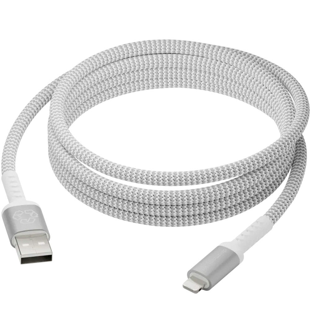 Dbramante1928 Re-charge Pro USB-A til Lightning 2.5m flettet kabel hvid