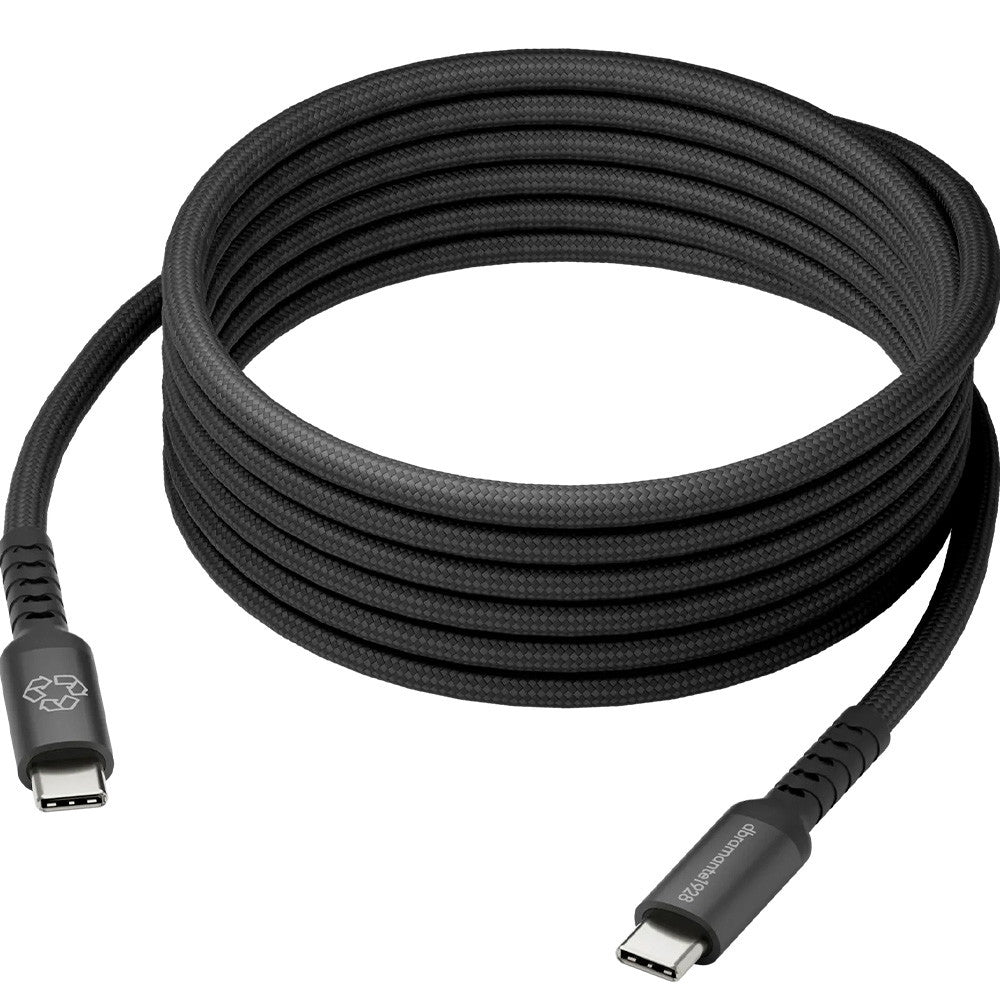 Dbramante1928 Re-Charge IT USB-C til USB-C kabel flettet 3m 100W sort