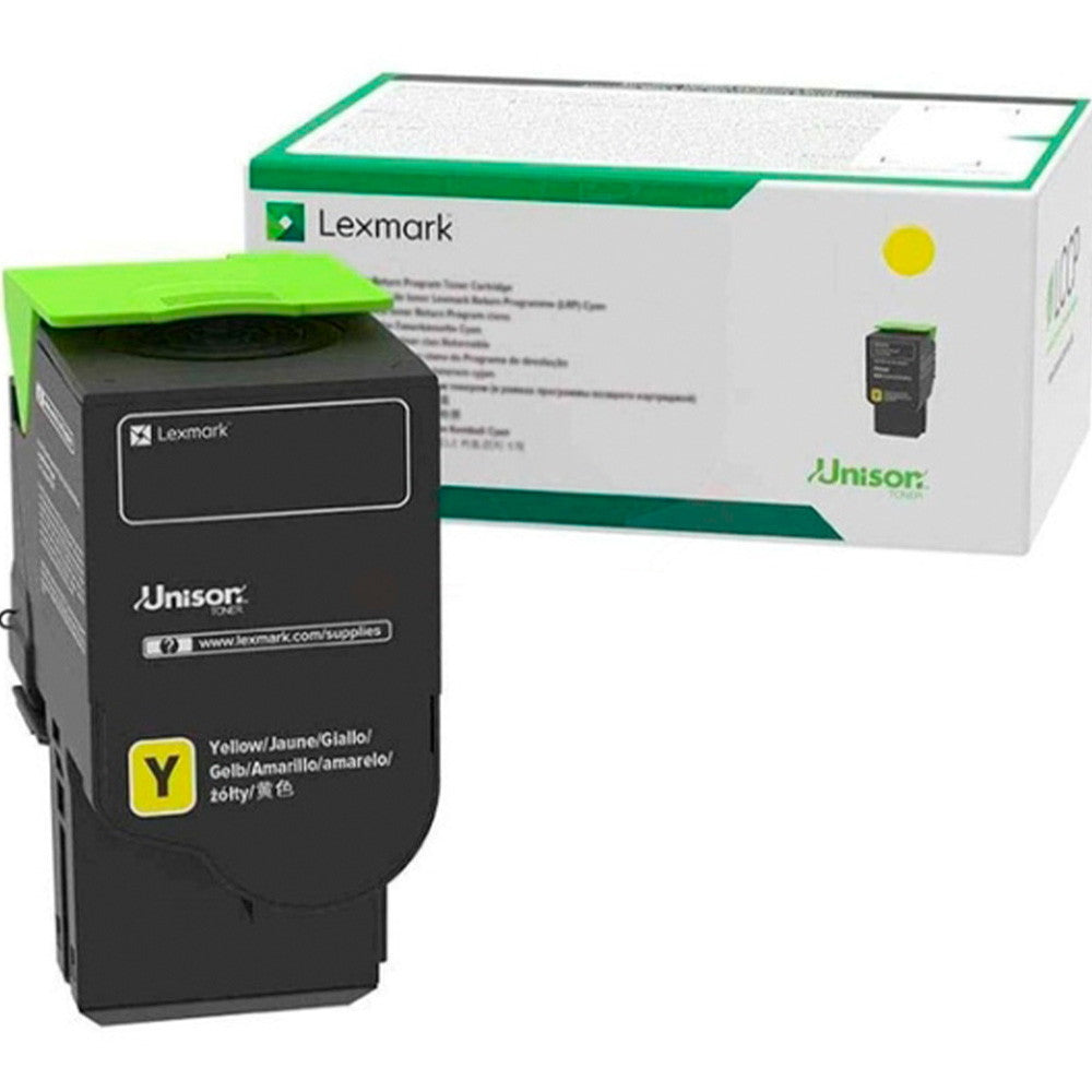 Lexmark 78C2XYE toner gul 5000ark