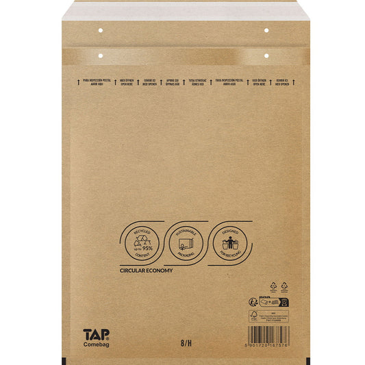 TAP 8 Boblekuvert 290x370mm brun