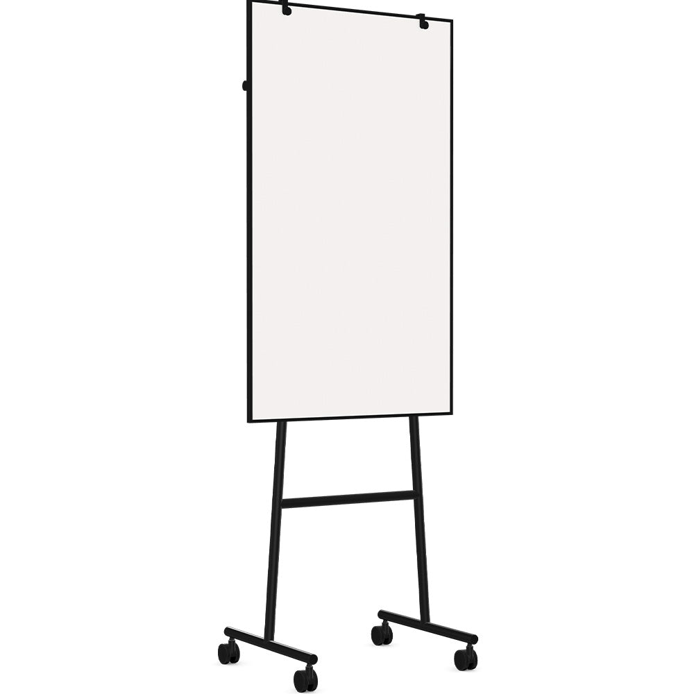 Lintex One Mobile flipover med whiteboard 707x1960mm sort