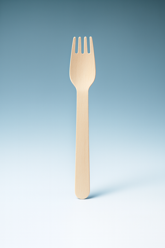 Gaffel i FSC naturtræ – 160 mm, voksbehandlet, 100 stk.