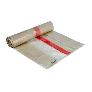 Sæk Med Snoreluk 100liter B700xL1010mm 55my Strong Transparent,10 Stk/rl