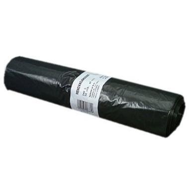 Containersæk 240liter B650xL1400mm 40my Standard Sort,10 Stk/rl