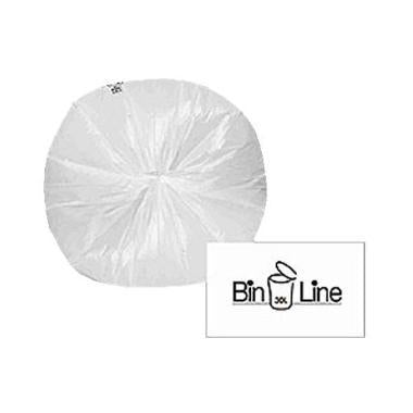 Spandepose Binline 30 ltr 470x840 mm 10 my 20 stk/rl med Stjernebund LD Hvid,10 rl/krt