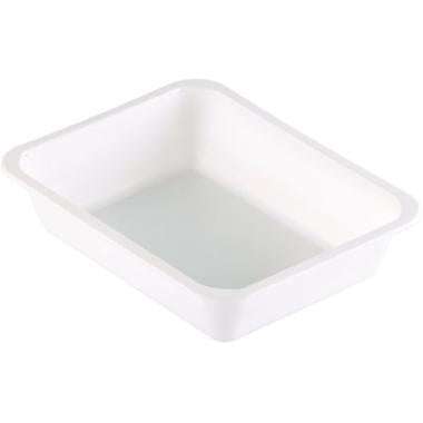 Bakke 1-rum 227x178x50 mm PP Hvid,216 stk/krt