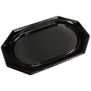 Fad 30x45 cm Midi Plast PET Sort Låg på 73703,10 stk/ps