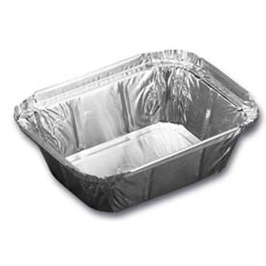 Alubakke 250 ml 122x96x34 mm,10 pk x 100 stk/krt