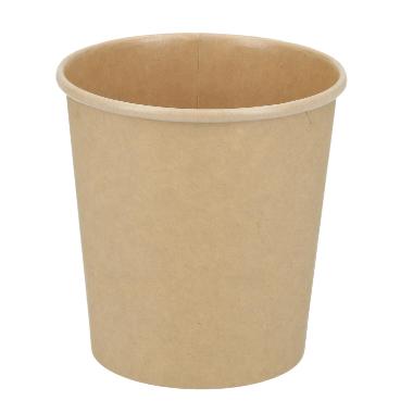 Papbæger Verive soup-to-go 450 ml /16 oz Ø96 x 98 mm pap/PLA brun kraft,50 stk/ps