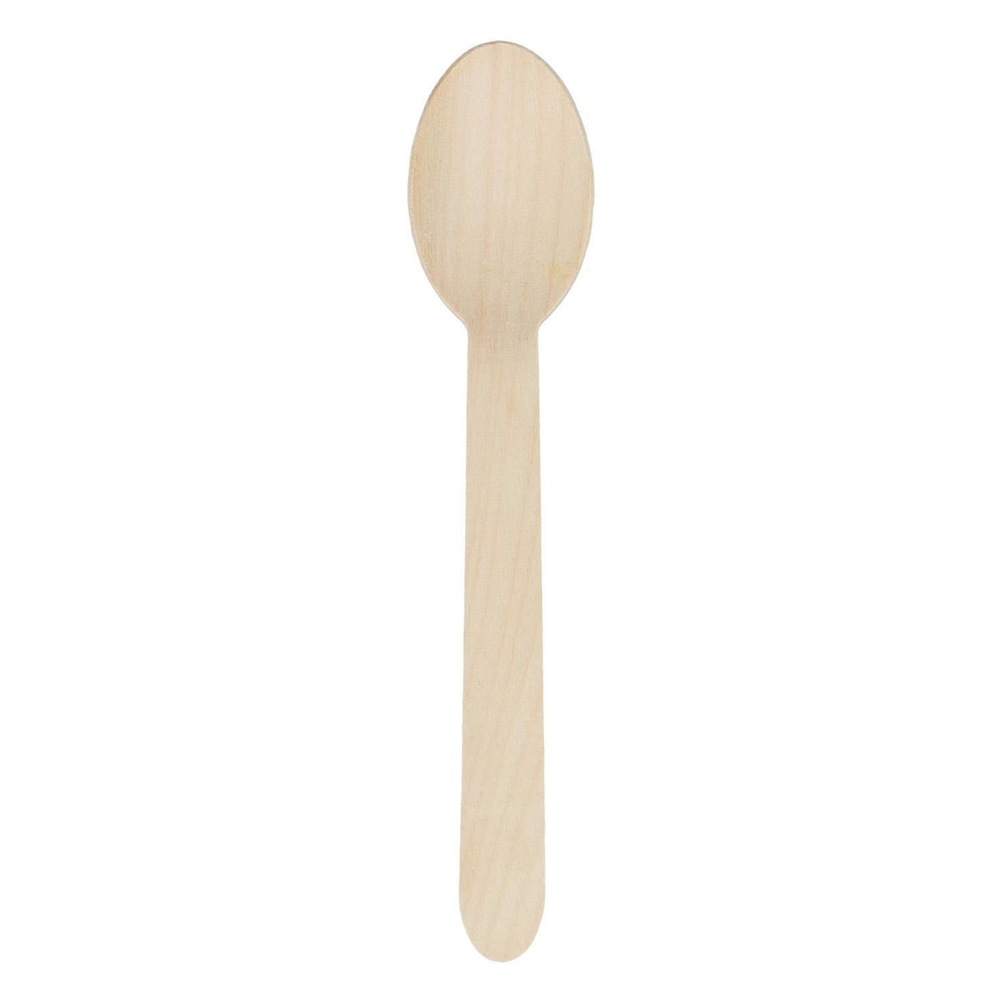 Spiseske Verive L160mm Voksbehandlet Træ Natur,100 stk/ps