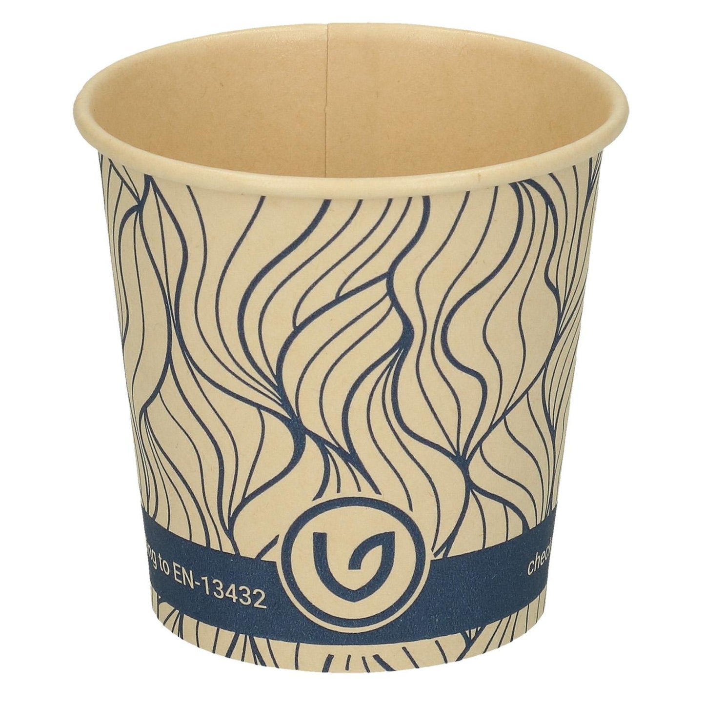 Kaffebæger Bambus Ø62x60mm 10cl 4oz Single wall Til Espresso Natur Verive,50 stk x 1 stk/ps